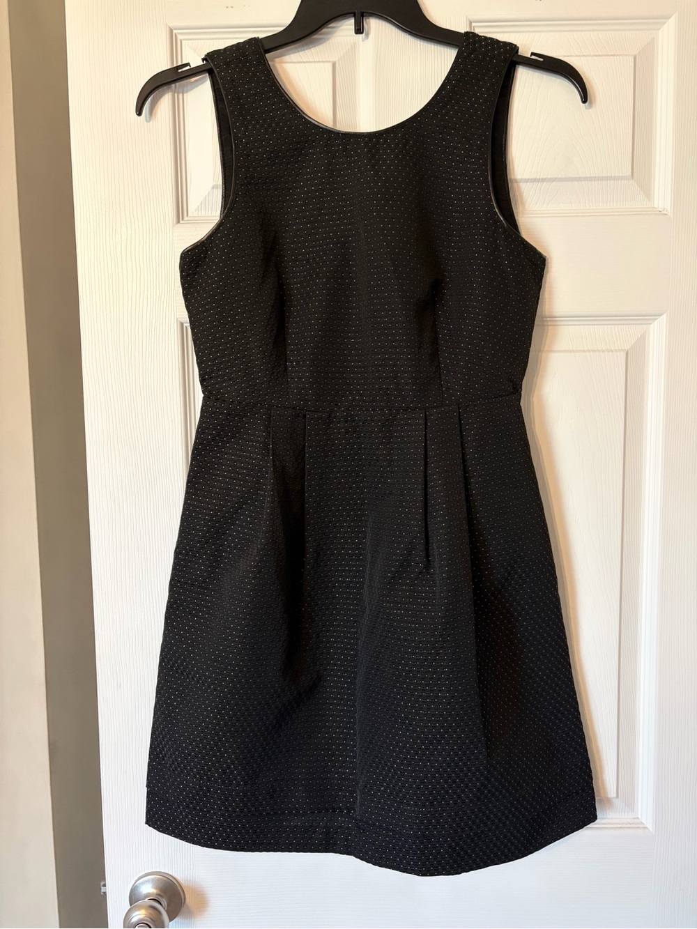 Madewell Black Dress with Gold Detail